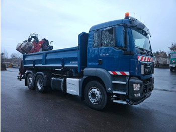 Camión volquete, Camión grúa MAN TGS 26.420 6x2 Kipper / Bordmatik links+rechts: foto 2 Camión volquete, Camión grúa MAN TGS 26.420 6x2 Kipper / Bordmatik links+rechts: foto 2