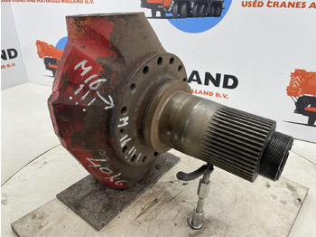 Mangueta para Autogrúa Gottwald AMK 70 Steering knuckle 16 holes axle 2: foto 3