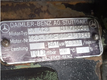 Motor para Autogrúa Mercedes-Benz LTM 1060 engine Mercedes-Benz OM 423: foto 5