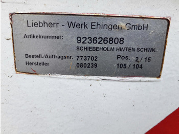Piezas de recambio para Grúa Liebherr LTM 1070-4.1 outrigger beam complete rear: foto 5