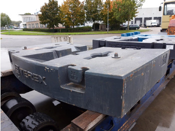 Contrapeso para Autogrúa Terex Terex explorer 5500 counterweight 11,0 ton: foto 2