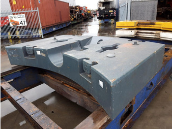 Contrapeso para Autogrúa Terex Terex explorer 5500 counterweight 11,0 ton: foto 4