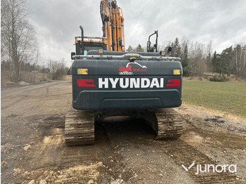 Excavadora de cadenas Bandgrävare Hyundai HX220 L: foto 4