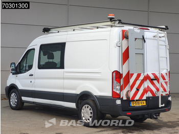Furgón Ford Transit 130pk Dubbel Cabine L3H2 Pijlwagen Actiewagen Trekhaak Navi Airco Cruise Camera Parkeersensoren v+a Imperiaal RWD Euro6 DC Doka: foto 2