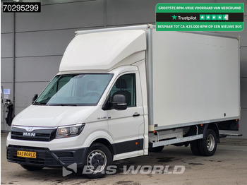 Leasing de MAN TGE 4.180 Dubbellucht Bakwagen Achterdeuren ACC Navi Airco Euro6 Meubelbak Koffer Airco MAN TGE 4.180 Dubbellucht Bakwagen Achterdeuren ACC Navi Airco Euro6 Meubelbak Koffer Airco: foto 1
