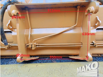 Implemento para Maquinaria de construcción Łyżka CAT 270cm wysokiego wysypu do ładowarki: foto 5