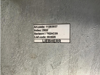 Cabina e interior LIEBHERR