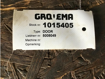 Puerta y piezas LIEBHERR