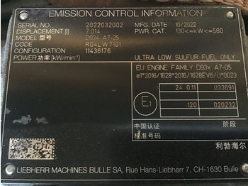 Motor LIEBHERR