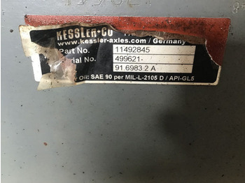 Eje y piezas Liebherr Rearaxle: foto 4