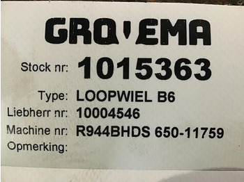 Piezas de recambio LIEBHERR