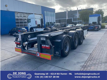 Semirremolque portacontenedore/ Intercambiable VAN HOOL 20'/30'