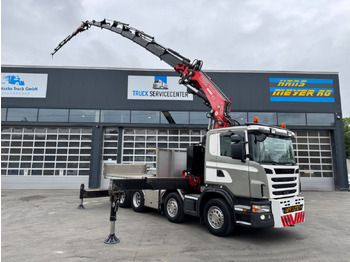 Camión grúa SCANIA G480 8x4 SZM/Pritsche Fassi 950: foto 3