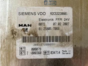 Unidad de control para Camión MAN SIEMENS VDO ELEKTRONIK FFR Steuergerät 81.25805.7066: foto 2 Unidad de control para Camión MAN SIEMENS VDO ELEKTRONIK FFR Steuergerät 81.25805.7066: foto 2