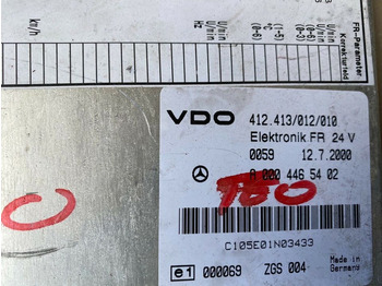 Unidad de control para Camión Mercedes Atego Elektronik FR Steuergerät VDO A 000 446 54 02: foto 2