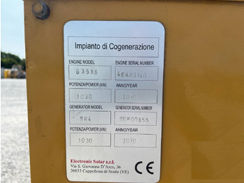 Generador industriale Caterpillar G3516: foto 5 Generador industriale Caterpillar G3516: foto 5