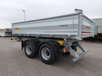 Remolque volquete nuevo HUMBAUR HTK195024 Tandem 3-Seitenkipper Verzinkt, SAF-Achsen,: foto 2