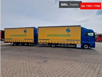 Camión lona MAN TGX 18.440 4X2 LL-U /Intarder/Hubdach/Durchlade: foto 4