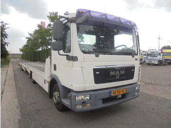 Camión portavehículos MAN TGL 8.180 TGL 8.180 COMBI OPRIJWAGEN NL KENTEKEN APK 25-05-2026: foto 5