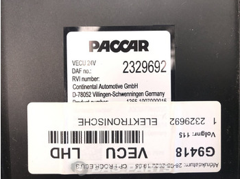 Unidad de control para Camión DAF Regeleenheid VECU DAF 2329692: foto 2