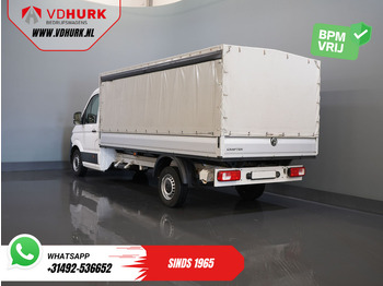 Furgoneta caja abierta Volkswagen Crafter 35 2.0 TDI 180 pk DSG Aut. BPM VRIJ! 430x203 Open laadbak/ Schuifzeil/ Huif/ Climate/ Adapt. Cruise/ Camera/ Carplay: foto 2