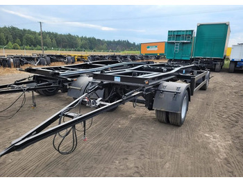 Remolque multilift/ Portacontenedores de cadenas HÜFFERMANN