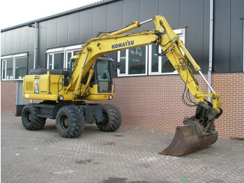 Excavadora de ruedas Komatsu PW140-7: foto 3