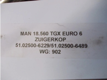 Motor y piezas para Camión MAN 18.560 51.02500-6229/51.02500-6489 ZUIGERKOP EURO 6: foto 4
