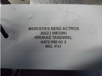 Cigüeñal para Camión Mercedes-Benz ACTROS A 472 050 03 3 KRUKAS TANDWIEL 2022: foto 3