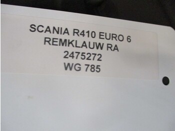 Pinza de freno para Camión Scania R410 2475272 REMKLAUW RV / RA EURO 6 MODEL 2020: foto 3