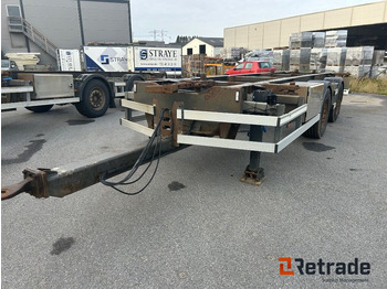 Remolque portacontenedore/ Intercambiable