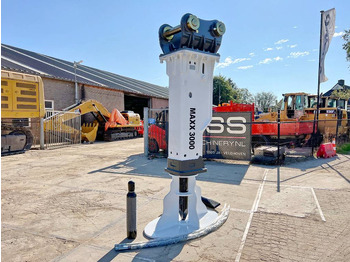 Martillo hidráulico para Maquinaria de construcción Maxx 3000 hammer (silent) - 27/40ton Machine: foto 3