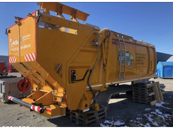 Carrocería intercambiable para camion de basura