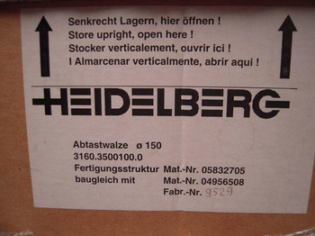 Máquina de impresión Heidelberg Scanning Roller/Scanner Drum for Primescan: foto 2