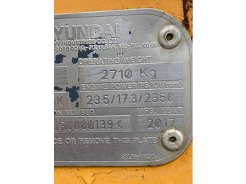 Excavadora 2017 Hyundai R25Z-9AK: foto 5 Excavadora 2017 Hyundai R25Z-9AK: foto 5