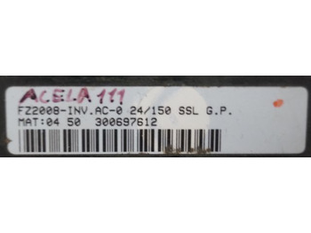 Unidad de control para Equipo de manutención Atlet 300697612 | Rij regeling drive controller Zapi AC-) 24V/150A fz2008-inv sn: foto 2 Unidad de control para Equipo de manutención Atlet 300697612 | Rij regeling drive controller Zapi AC-) 24V/150A fz2008-inv sn: foto 2