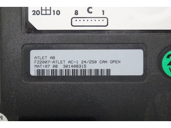 Unidad de control para Equipo de manutención Atlet FZ2007 | Rijregeling Drive controller ZAPI AC1 FZ2007 24/250A can open sn.: foto 2