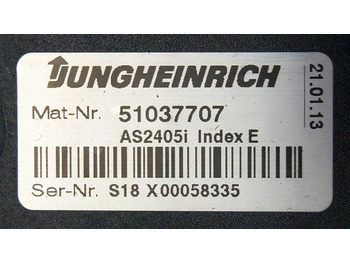 Unidad de control para Equipo de manutención Jungheinrich 51037707 | Rij regeling driving controller AS2405i index E Sw. 1,26: foto 2
