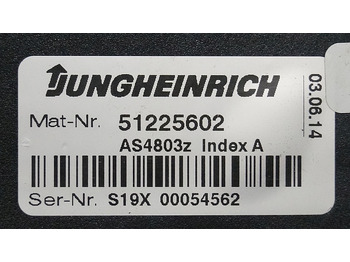 Unidad de control para Equipo de manutención Jungheinrich 51225602 | Stuur regeling steering Controller AS4803 Z index A from: foto 3
