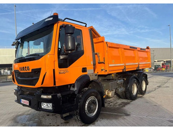 Camión volquete Iveco TRAKKER 500 EEV | Meiller Bordmatik | Wywrotka trójstronna  | 6x4 | Euro 5 | Retarder | 500 KM: foto 5