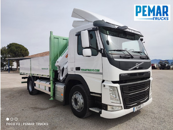 Camión caja abierta, Camión grúa VOLVO FM 330 4X2 GRUA CAJA FIJA: foto 4