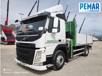 Camión caja abierta, Camión grúa VOLVO FM 330 4X2 GRUA CAJA FIJA: foto 2