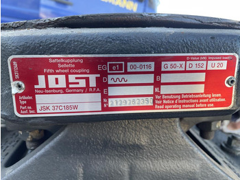 Quinta rueda para Camión JOST JSK 37C185W: foto 5