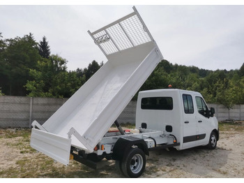 Furgoneta basculante Renault Master 2.3dCi-130KM Brygadówka wywrotka 48.800km przebieg kiper doka Dubel klimatyzacja: foto 4