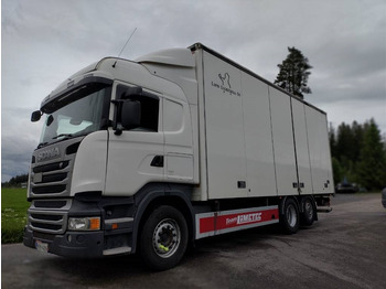 Camión caja cerrada SCANIA R 480