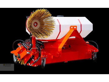 Barredora cucharón nuevo Vemac Kehrmaschine 120cm Kehrbesen Heck Traktor Zapfwelle Bürste NEU: foto 2