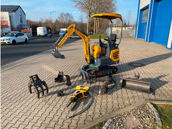 Miniexcavadora Minibagger BK950JS + Zubehör *INKL.19% MWST*BERGER KRAUS*JOYSTICK*SOFORT!*: foto 2
