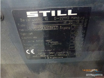 Carretilla elevadora eléctrica STILL R20-18I: foto 3