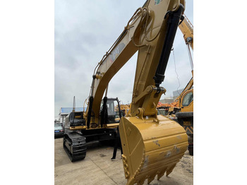 Excavadora de cadenas second hand CAT big and large excavator 320D used cat 320D 326D crawler excavator with winch FOR SALE: foto 5