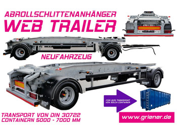 Remolque multilift/ Portacontenedores de cadenas WEB TRAILER